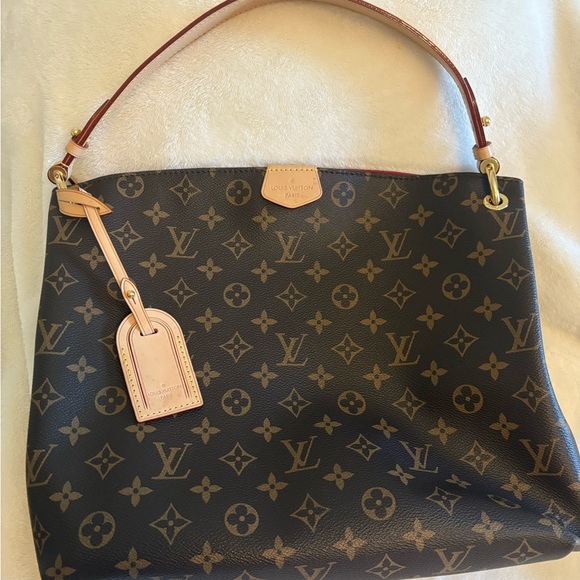Louis Vuitton Monogram Shoulder Bag - Brown and Tan - Picture 9 of 16